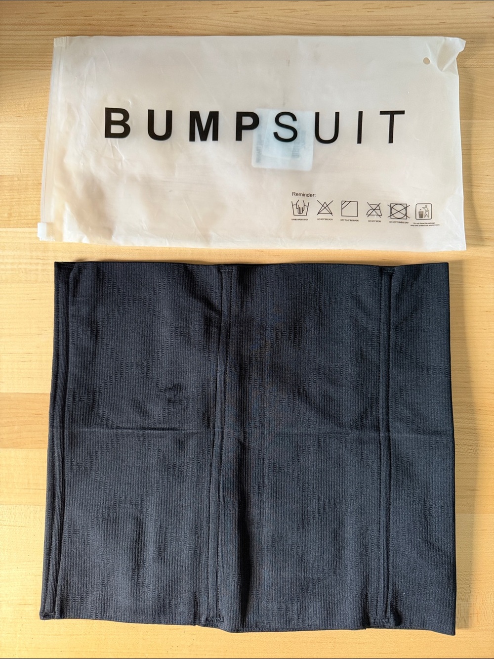 Bumpsuit Black Waist & Tummy Support Shapewear